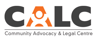 Logo for Community Advocacy & Legal Centre