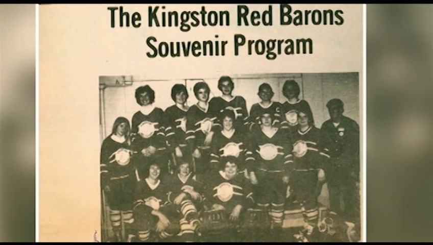 Still Archival image of the Kingston Red Barons