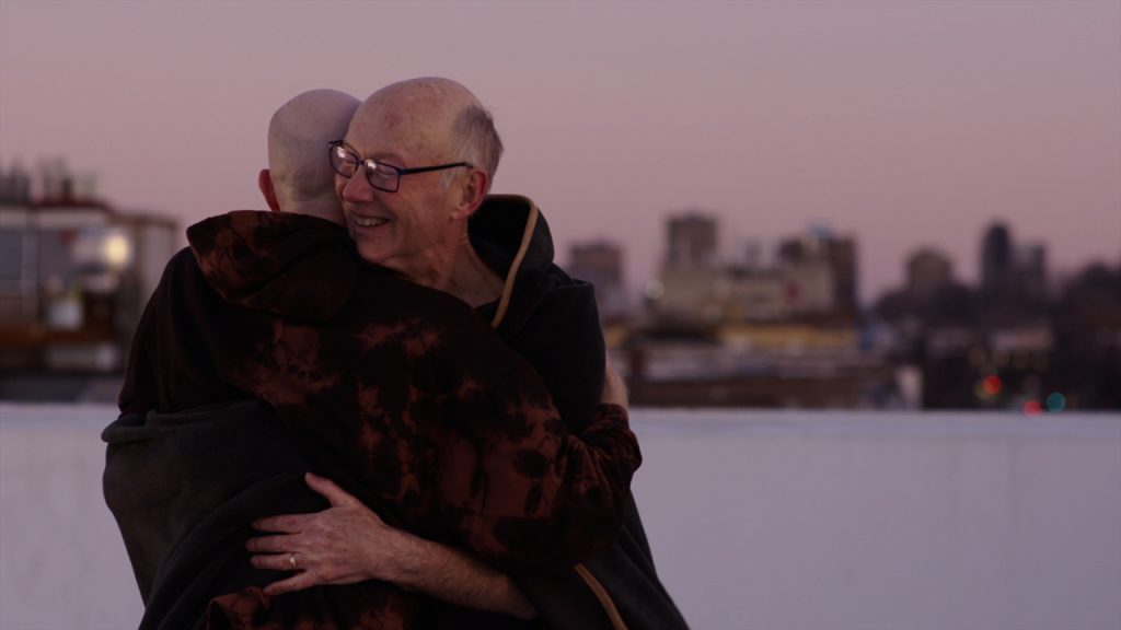 Still image from the short documentary film, Dad Can Dance